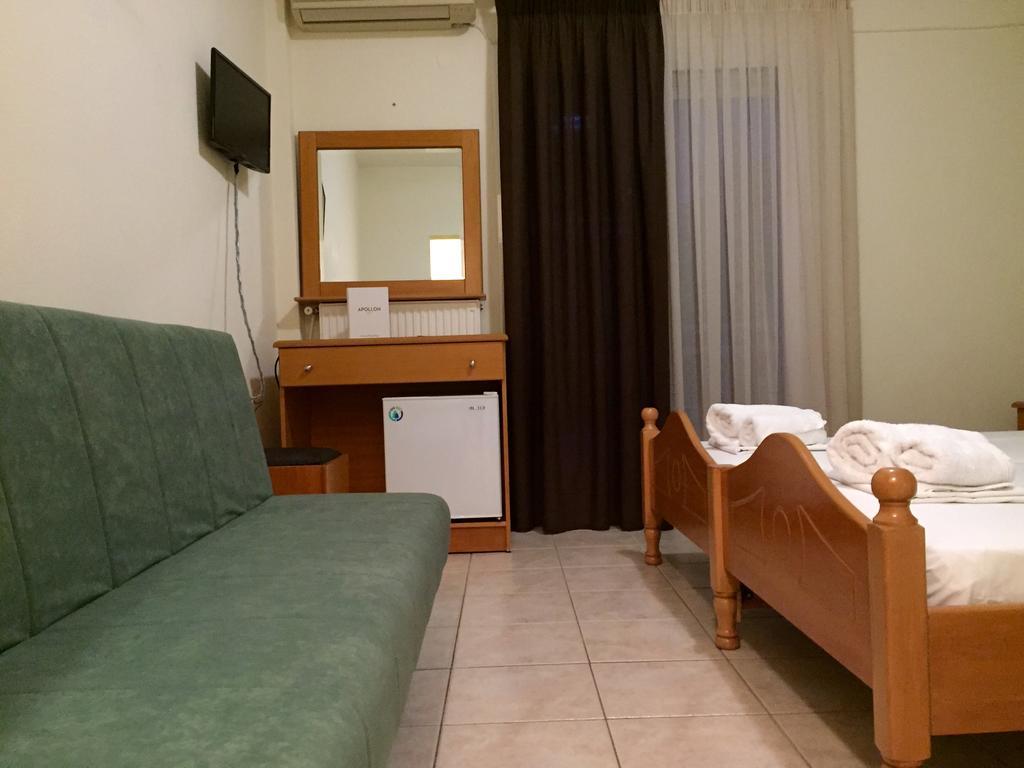 Apollon Hotel Paralía Esterno foto